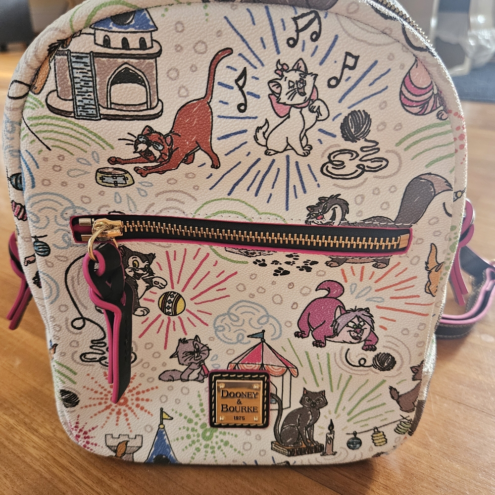 Dooney And Bourke Disney Cats Backpack